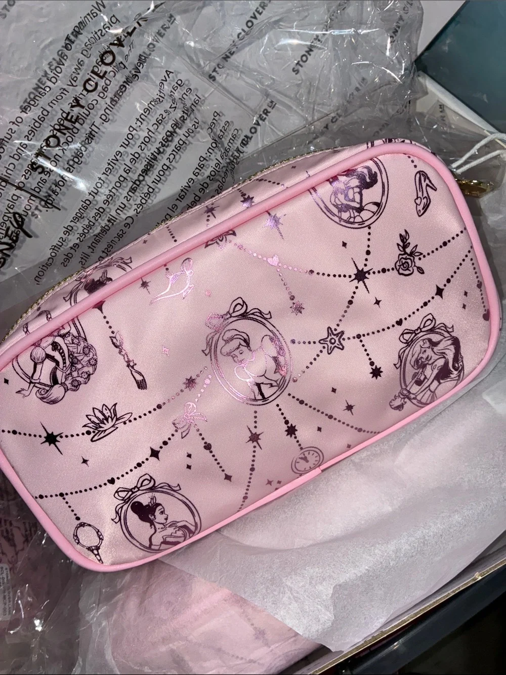 Stoney Clover X Disney Princess heirlooms small pouch
